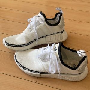 Adidas NMD_R1 shoes in Cloud White - Size 7.5